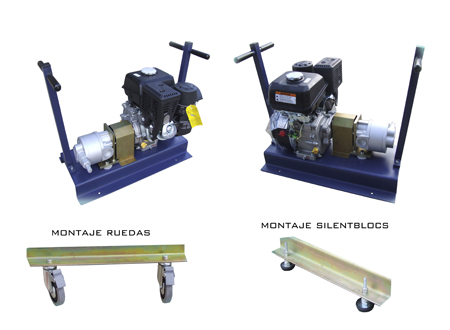 Motobomba motor gasolina 7HP